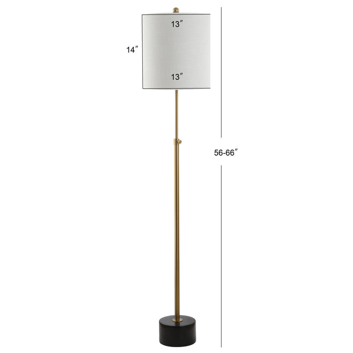 Classen Metal 66" Floor Lamp George Oliver
