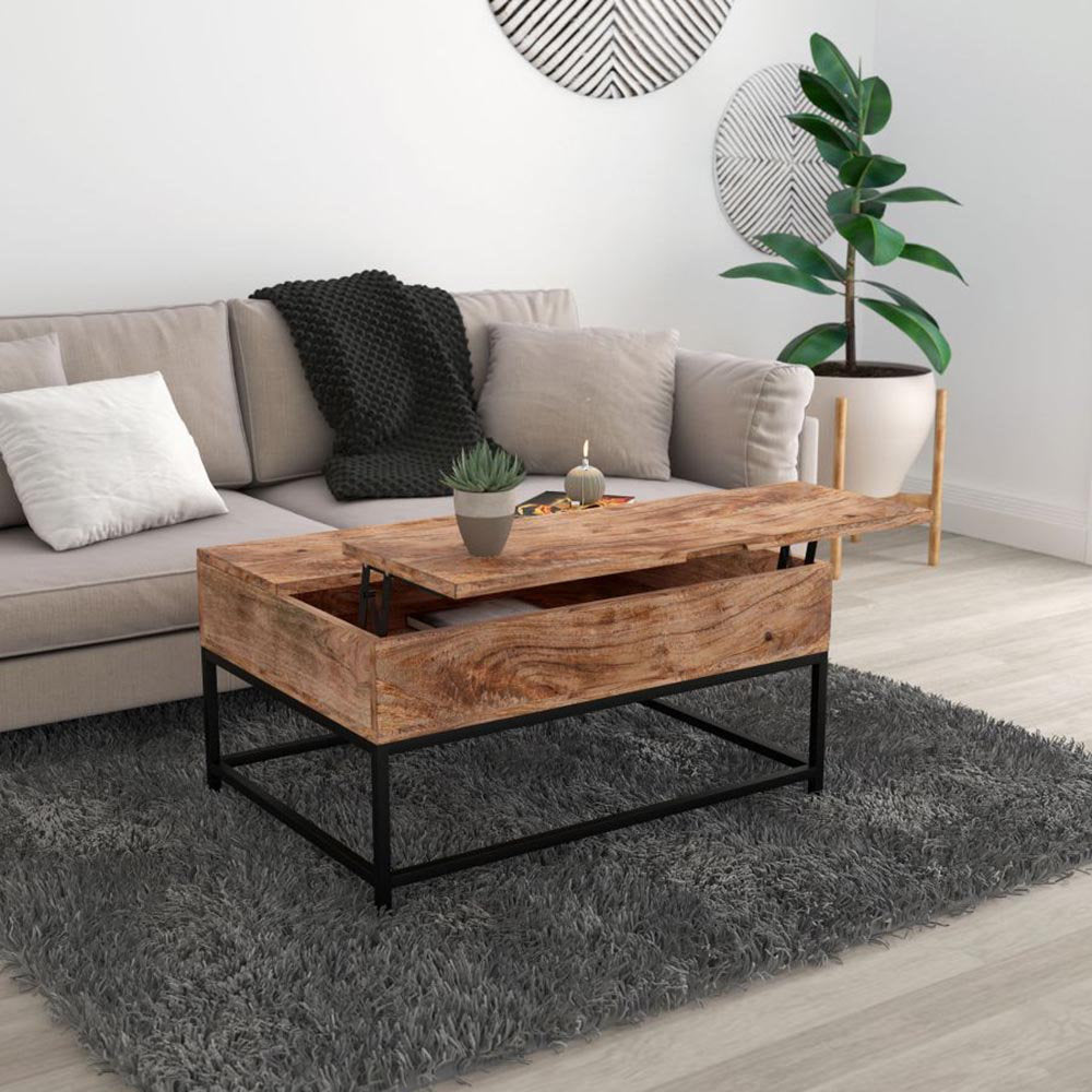 Haddon Lift Top Coffee Table Union Rustic