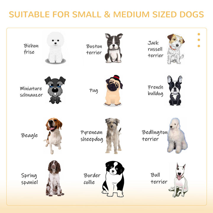 Monique Furniture Style Dog Crate End Table Decorative Puppy House With Soft Cushion, Side Holes, Removable Door Panel, Safety Lock, Indoor Use, For Small & Medium Dogs, Brown Archie & Oscar™