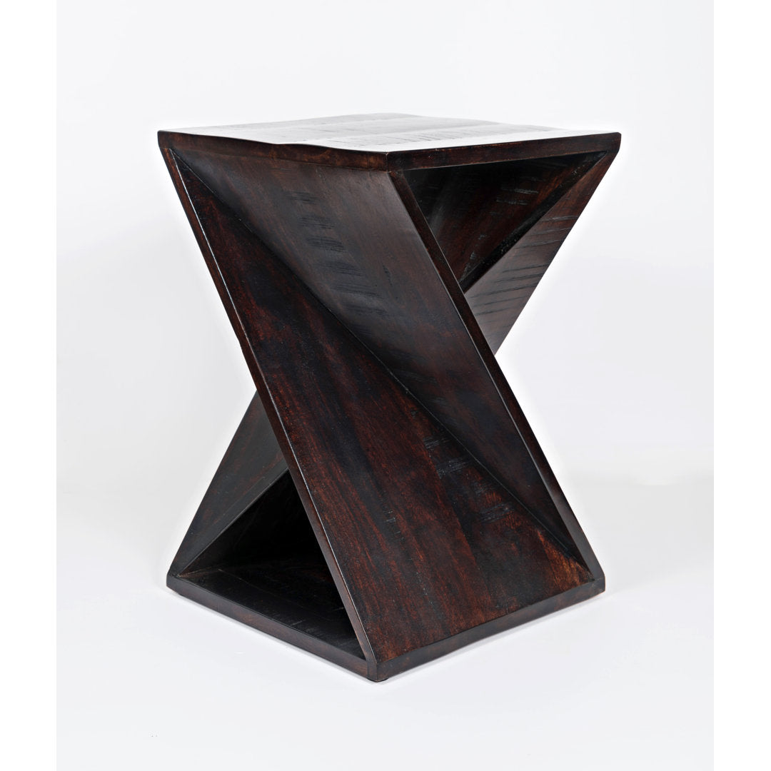 Rivera End Table Joss & Main Color: Espresso