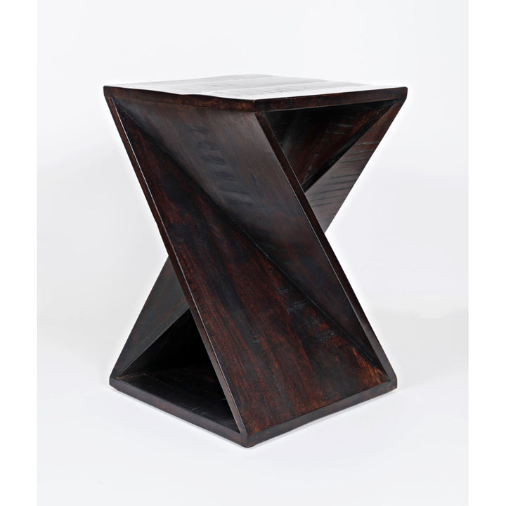 Rivera End Table Joss & Main Color: Espresso