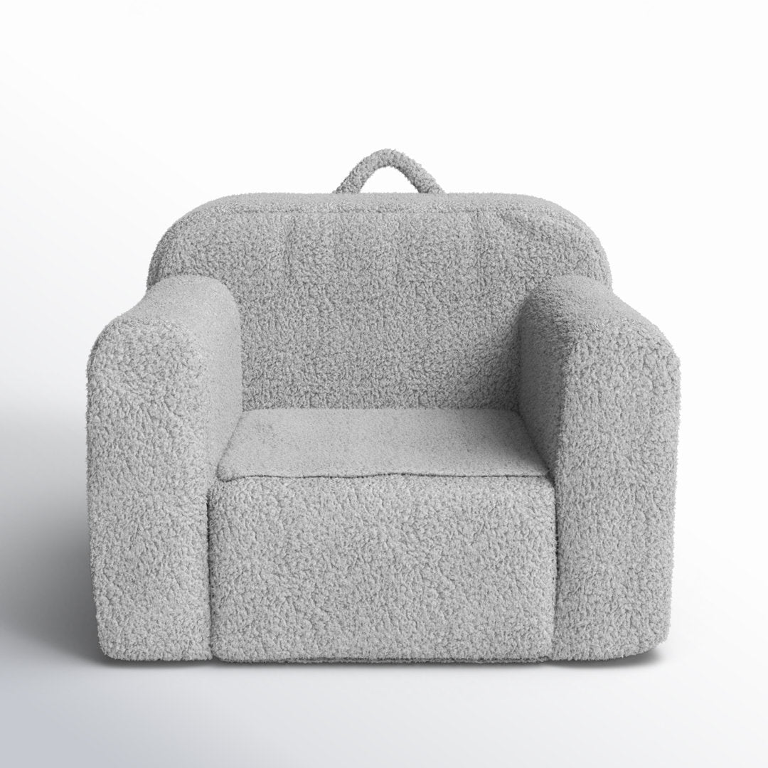 Alexia Kids Club Chair Mack & Milo™ Color: Gray