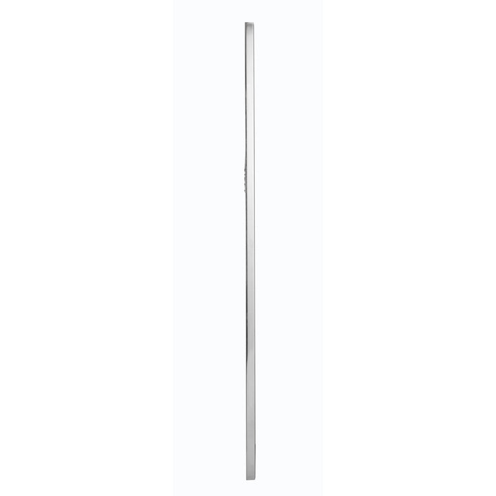 Veasley Leaning Accent Mirror Orren Ellis Finish: Chrome
