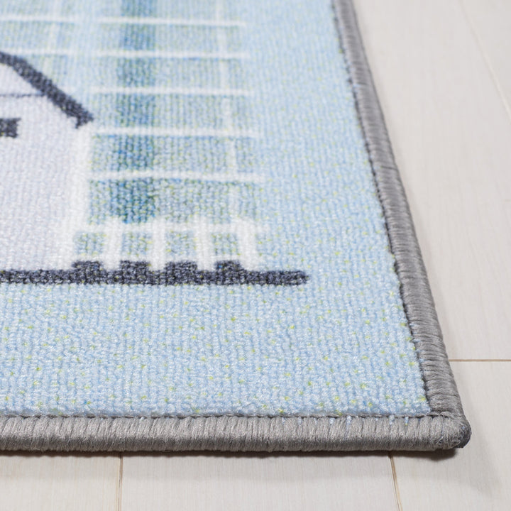 Guarani Blue/Dark Gray Rug Mack & Milo™ Rug Size: Rectangle 5'5" x 7'7"