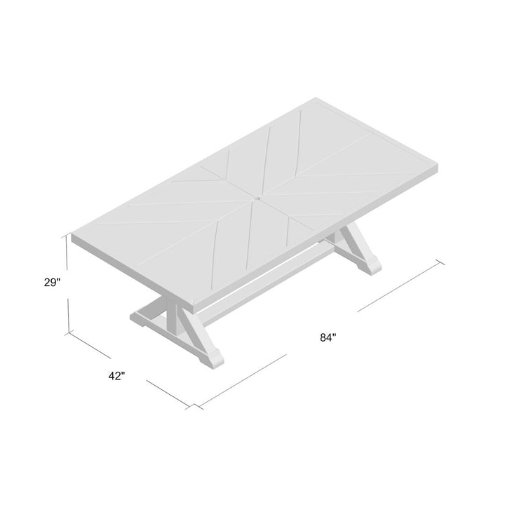 Danny Dining Table Beachcrest Home™