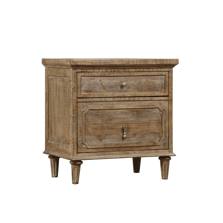 Rahul Rustic Nightstand with USB Birch Lane™