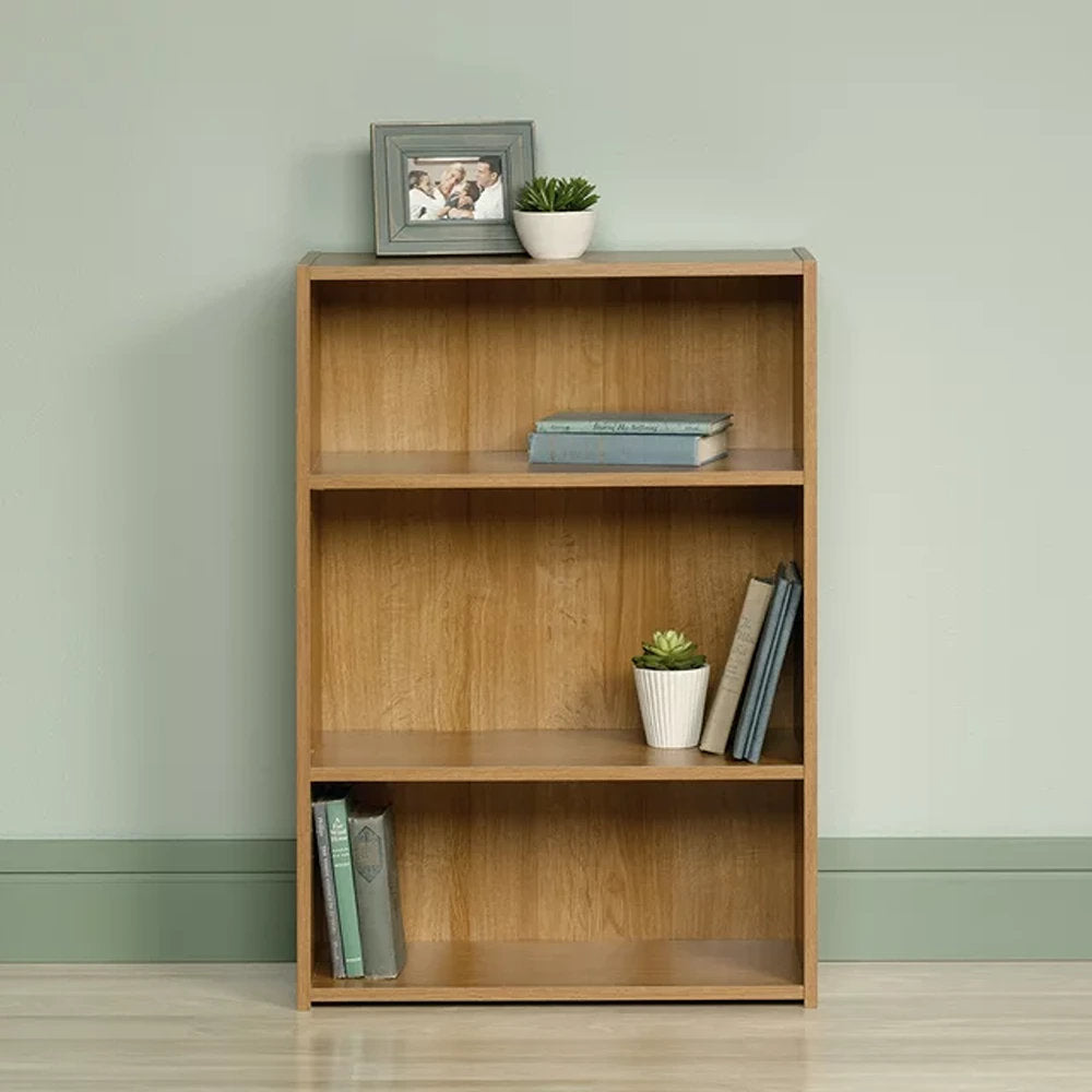 Arisztid 35.28" H x 24.57" W Standard Bookcase Lark Manor™ Color: Highland Oak