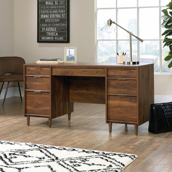 Ausherman Desk Millwood Pines Color: Grand Walnut