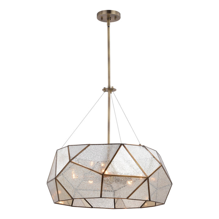 Alexander Single Drum Pendant Greyleigh™ Size: 28.5" H x 24" W x 24" D