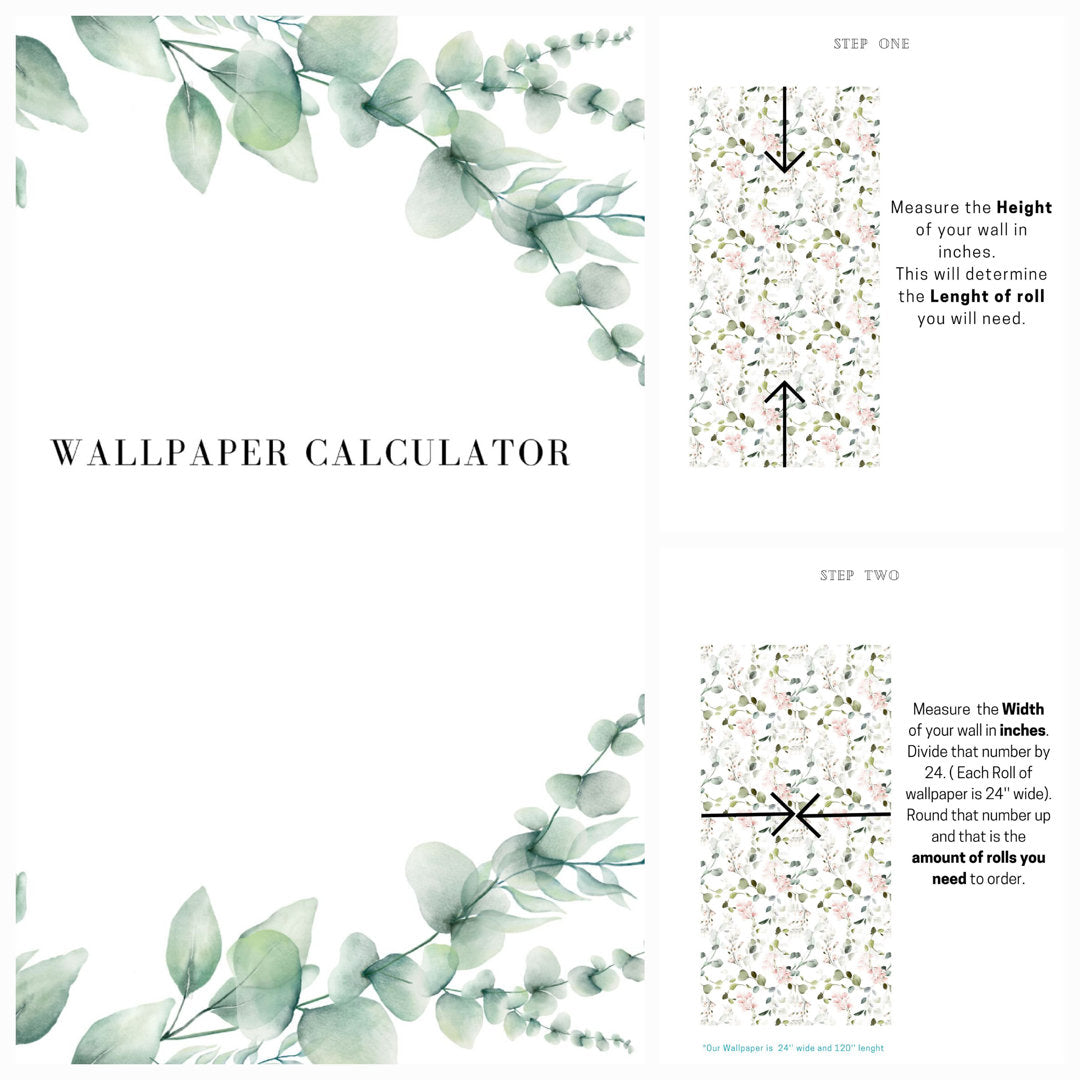 Pine and Birds 10' L x 24" W Peel and Stick Wallpaper Roll Winston Porter