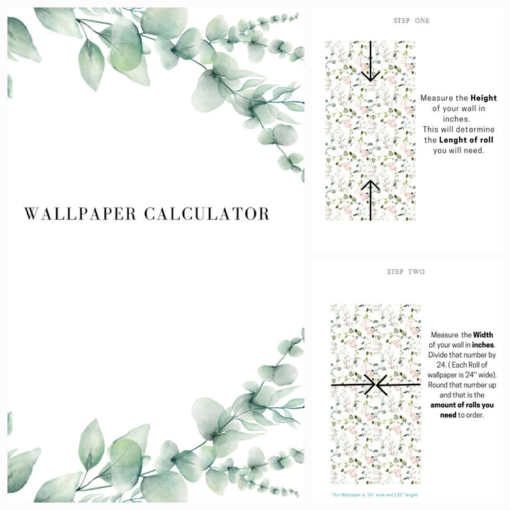 Pine and Birds 10' L x 24" W Peel and Stick Wallpaper Roll Winston Porter