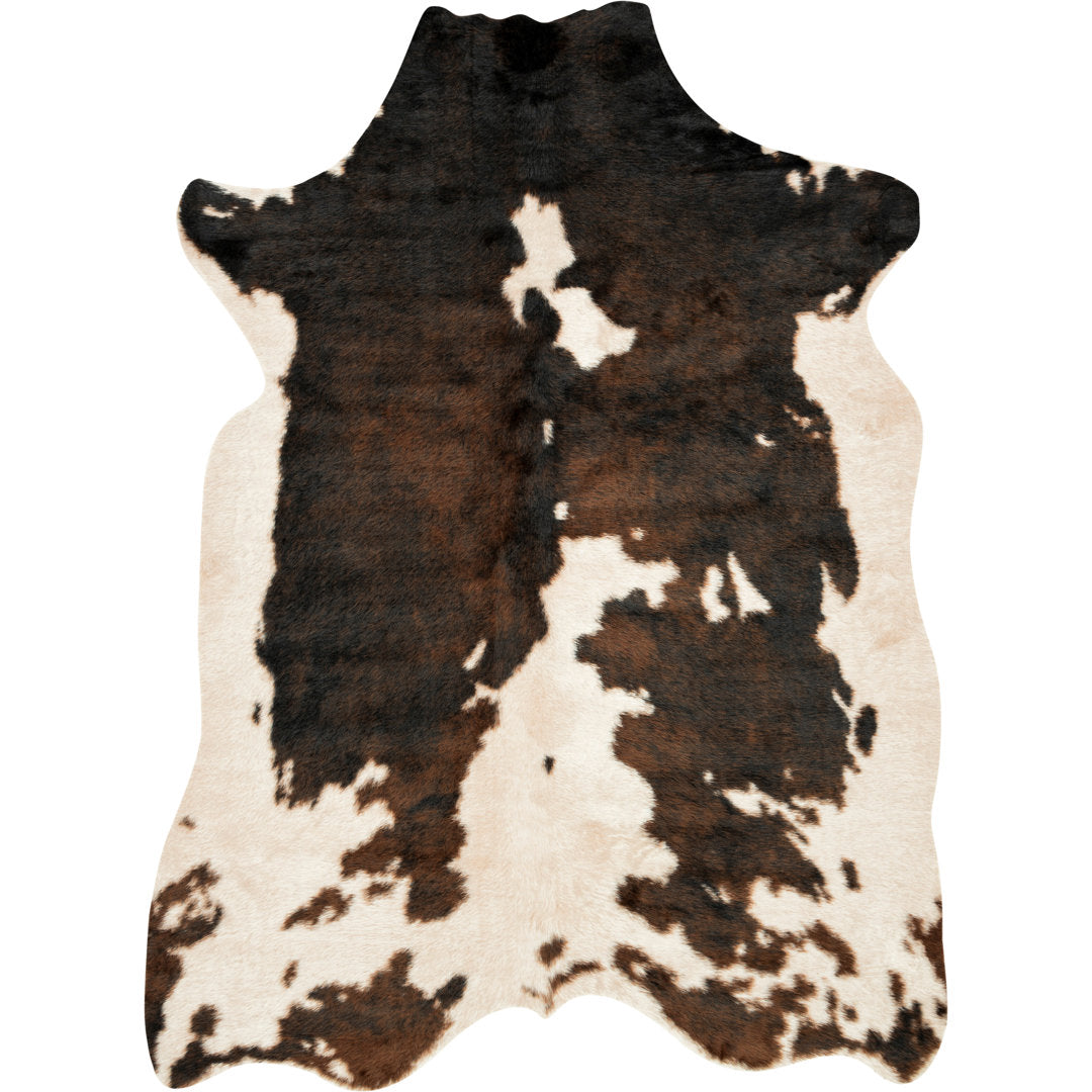 Epic Faux Cowhide Beige/Brown Area Rug AllModern Rug Size: Novelty 6'2" x 8'