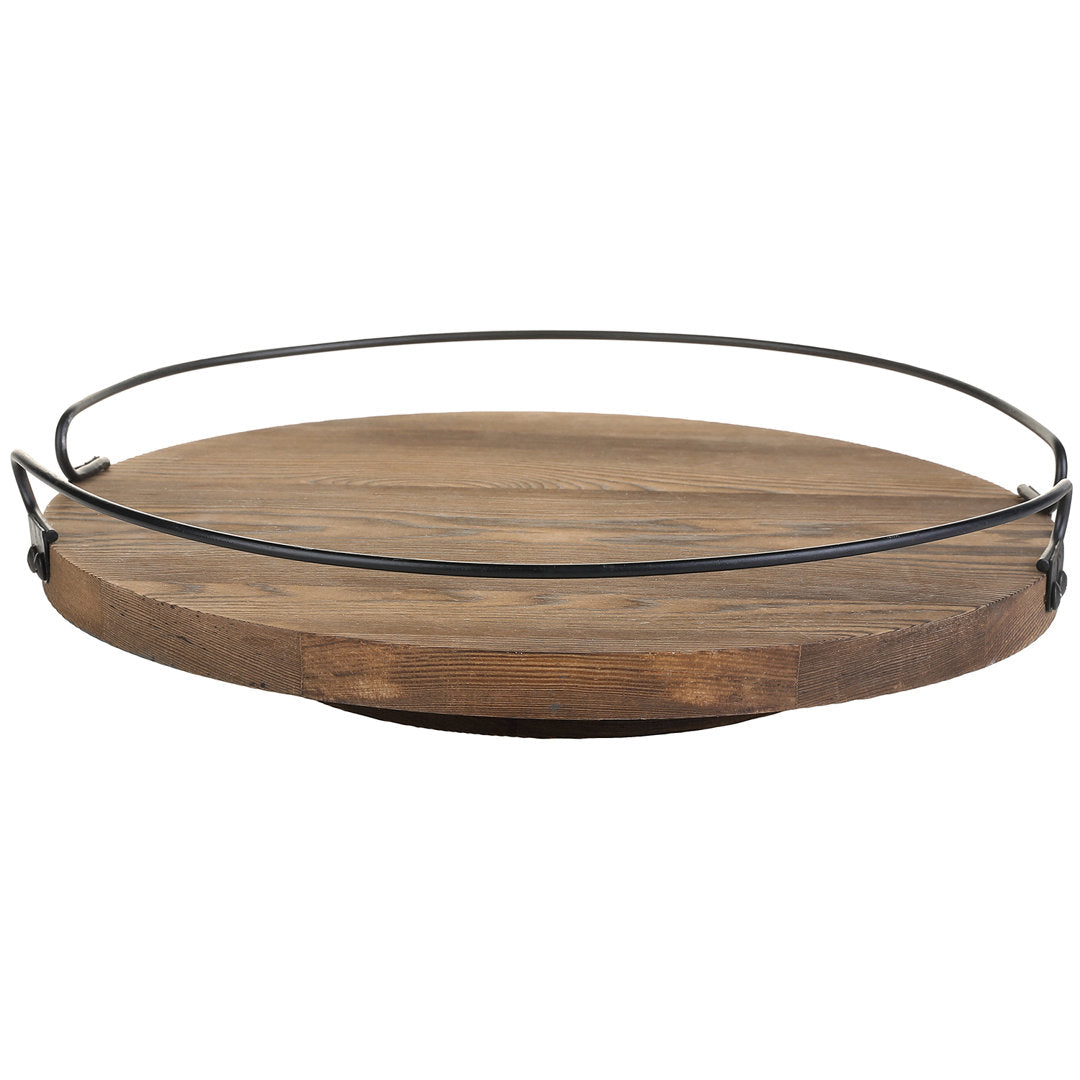 Believe Millwood Pines Lazy Susan Round Tray Millwood Pines