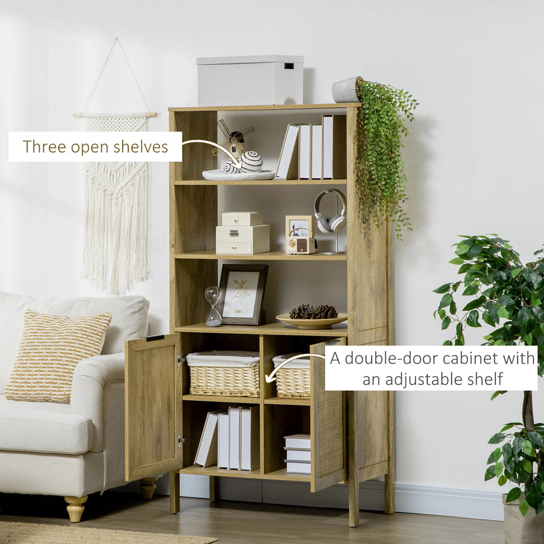 Arloine 64.25" H x 31.5" W Standard Bookcase Wade Logan®
