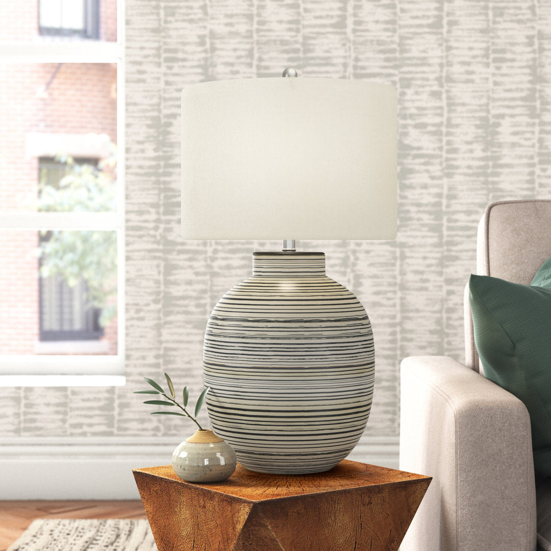 Lutherson 23" Table Lamp Wrought Studio™ Base Color: Cream