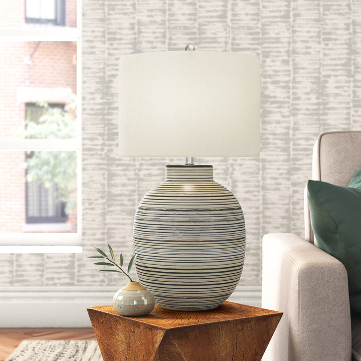 Lutherson 23" Table Lamp Wrought Studio™ Base Color: Cream