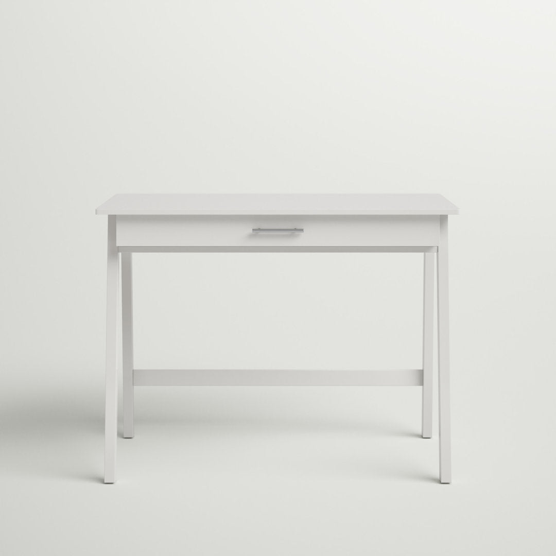 Haywa Desk Andover Mills™ Color: True White