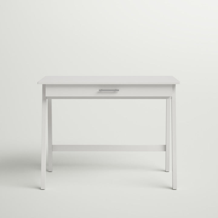 Haywa Desk Andover Mills™ Color: True White