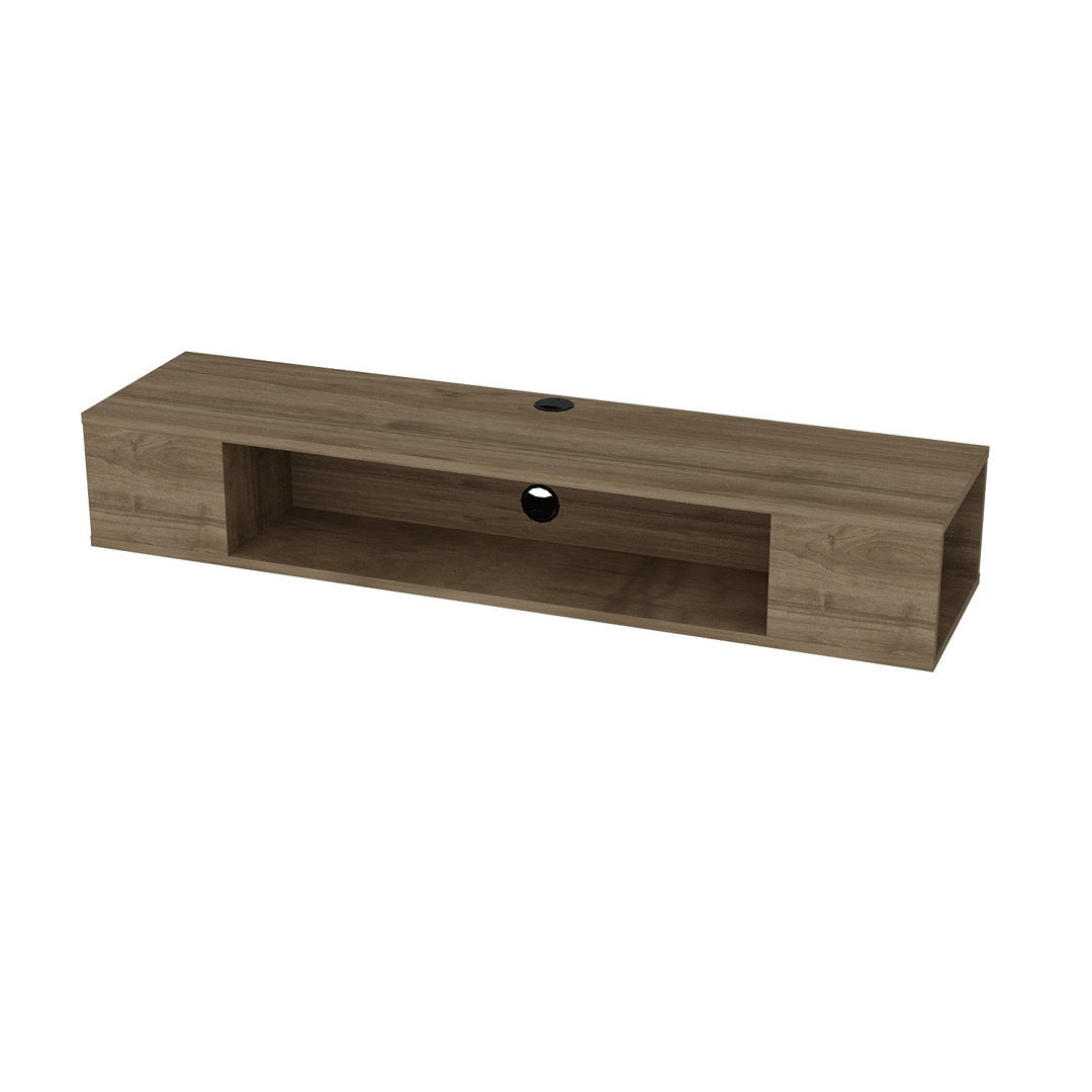Abbie-Jane Floating TV Stand for TVs up to 70" Ebern Designs Color: Oud Oak