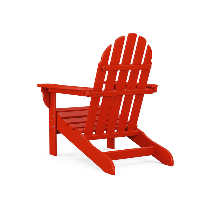 Cape Cod Adirondack Chair Trex Outdoor Color: Sunset Red