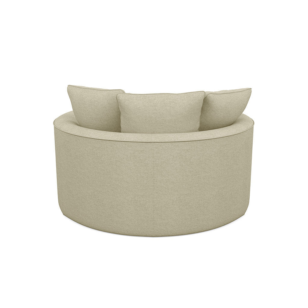Ashonte Anjuan 61" Wide Polyester Barrel Chair Wade Logan® Fabric: Jango Sandstone