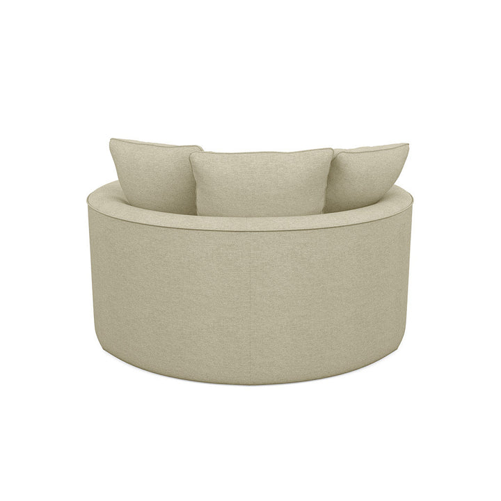 Ashonte Anjuan 61" Wide Polyester Barrel Chair Wade Logan® Fabric: Jango Sandstone