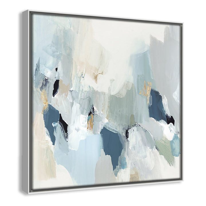 Little Talks II by Isabelle Z - Picture Frame Print on Canvas Casa Fine Arts Size: 13.5" H x 13.5" W x 2" D Format: White Framed Canvas