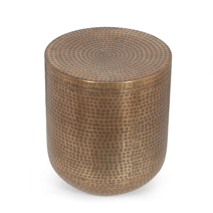 Drum End Table 17 Stories