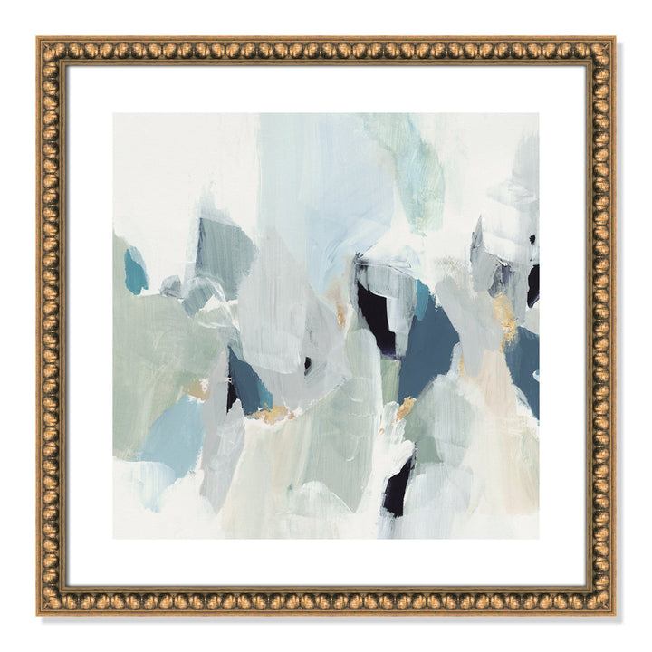 Little Talks III' by Isabelle Z - Painting Print Casa Fine Arts Size: 24.75" H x 24.75" W x 1.13" D Format: Gold Bead Framed Paper