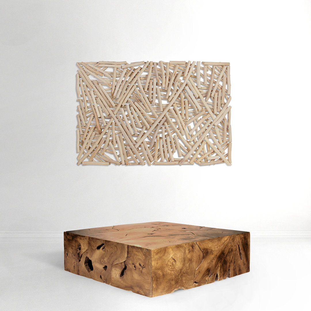 Rectangular Branch Wall Décor Ibolili