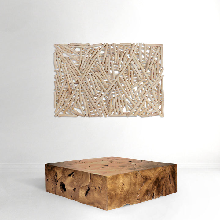 Rectangular Branch Wall Décor Ibolili