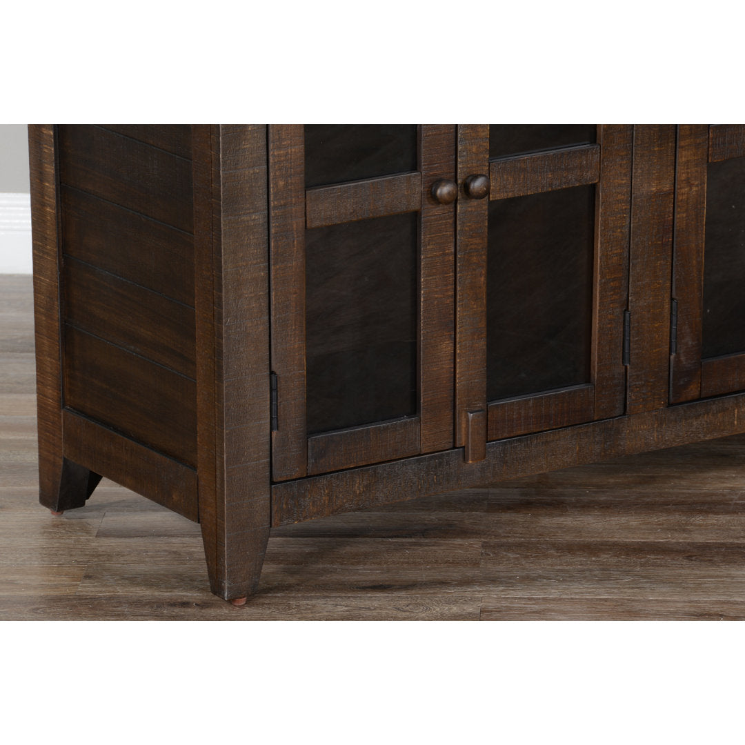 Shweta TV Stand for TVs up to 78" Beachcrest Home™ Color: Tobacco Leaf