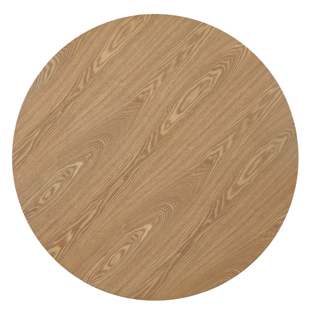 Appio 36" Round Coffee Table with 4 Stools Wade Logan® Table Top Color: Brown