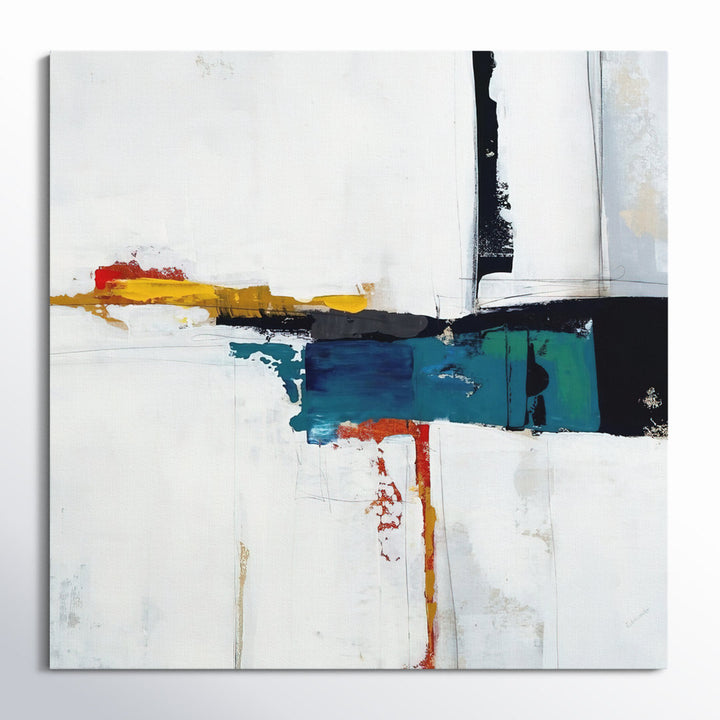 Seconds of Circumstance II by Sydney Edmunds - Painting Print on Canvas Mercury Row® Size: 48" H x 48" W Format: Wrapped Canvas