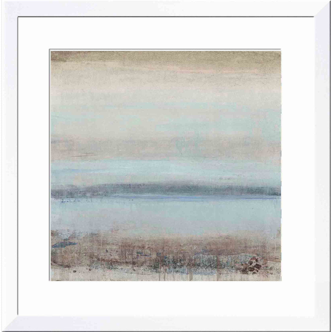 Tranquility I by Tim O'Toole - Picture Frame Painting Joss & Main Frame Color: Pattern Silver Size: 32"H x 48"W