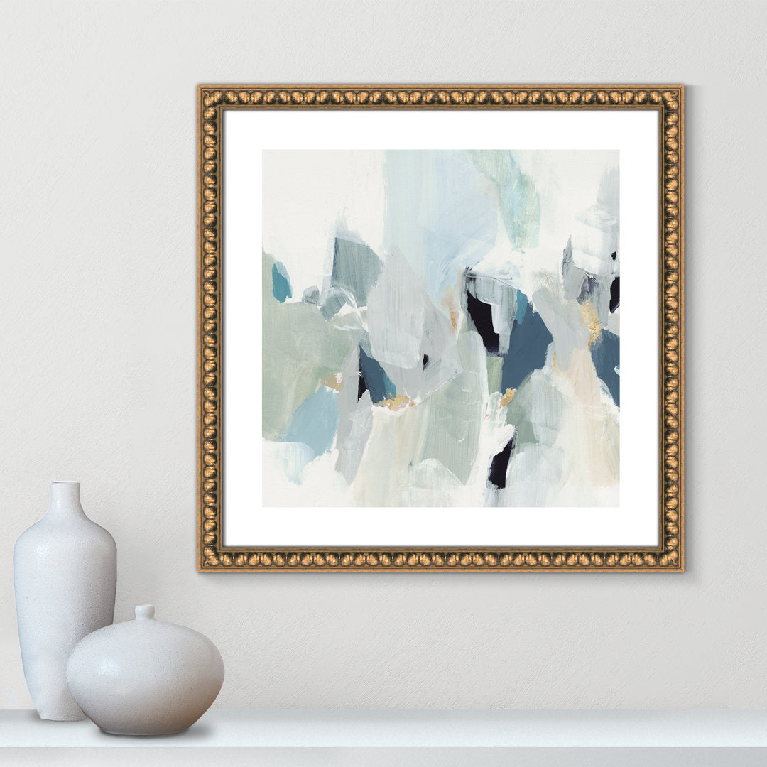 Little Talks III' by Isabelle Z - Painting Print Casa Fine Arts Size: 24.75" H x 24.75" W x 1.13" D Format: Gold Bead Framed Paper