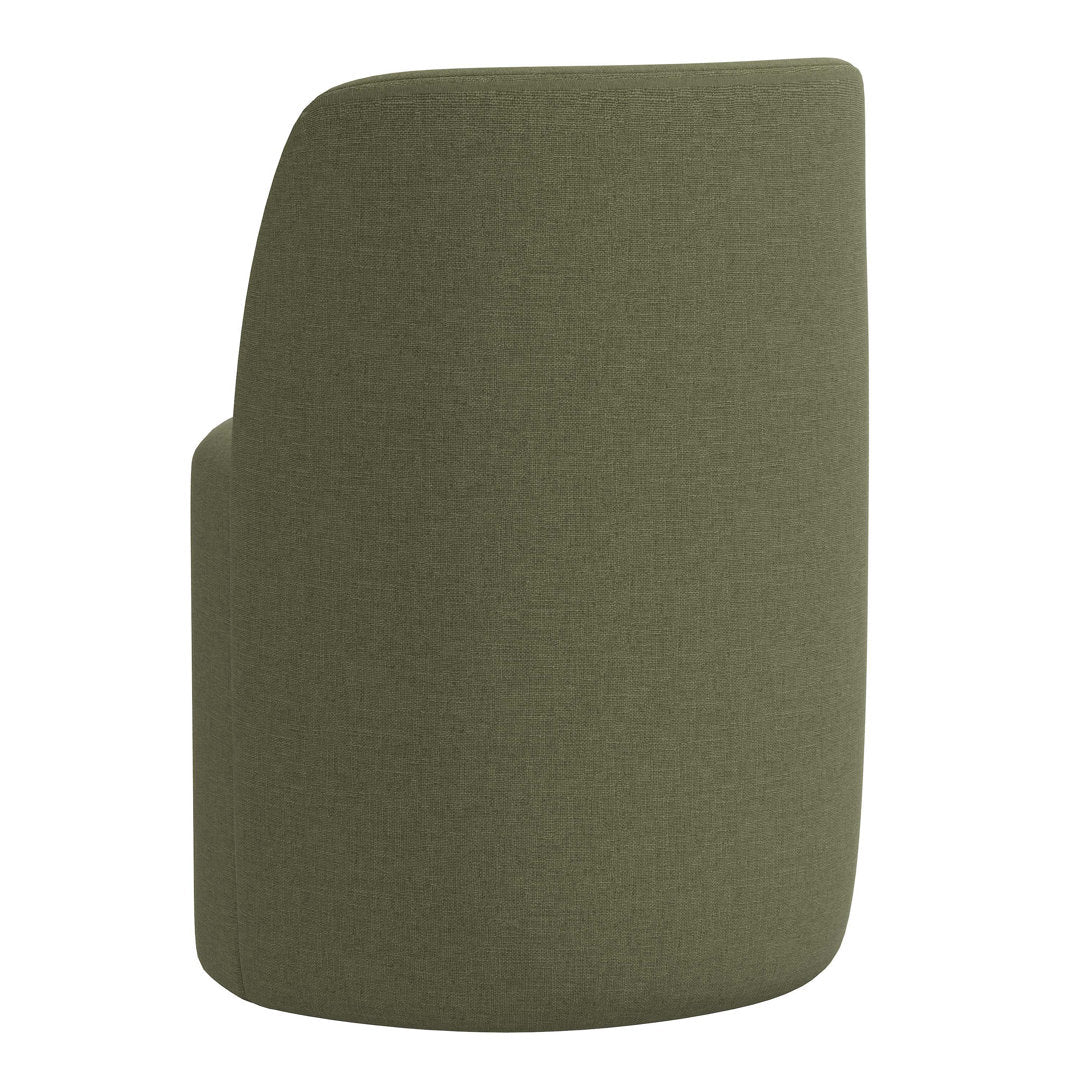Begonia Dining Chair Joss & Main Upholstery Color: Zuma Laurel Textured Linen