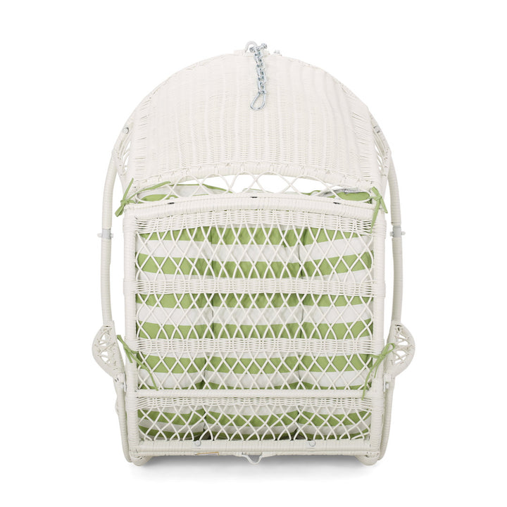 Berkshire Porch Swing Bayou Breeze Color: White/Green