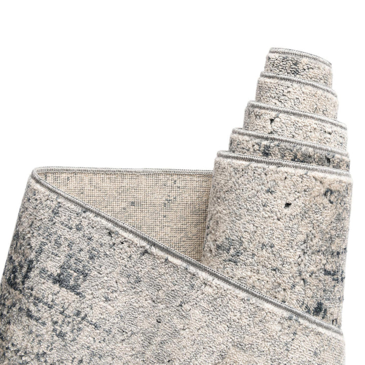 Corteney Oriental Gray Area Rug Alcott Hill® Rug Size: Square 7'1"