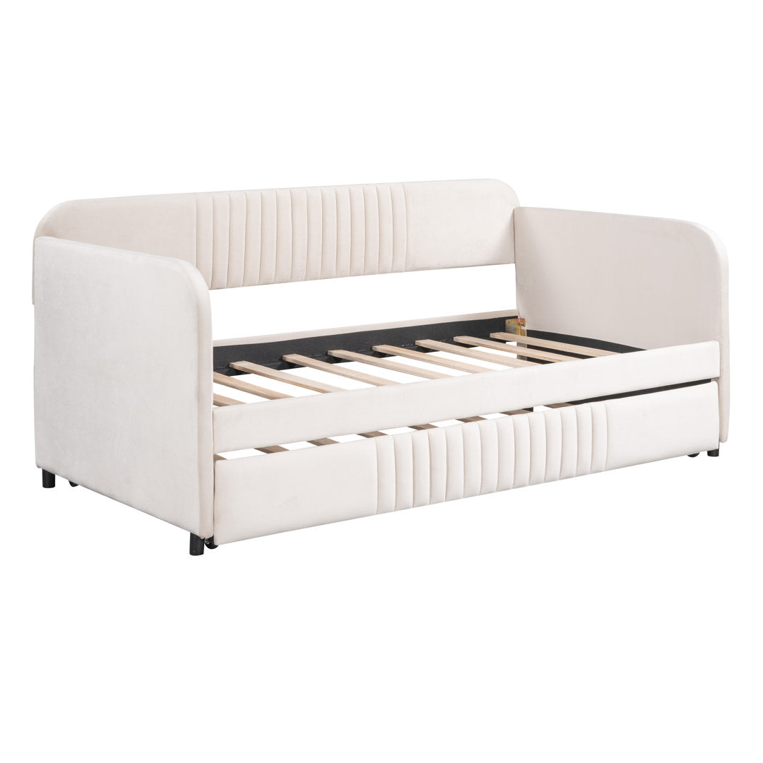 Emeryville Daybed Everly Quinn Color: Beige