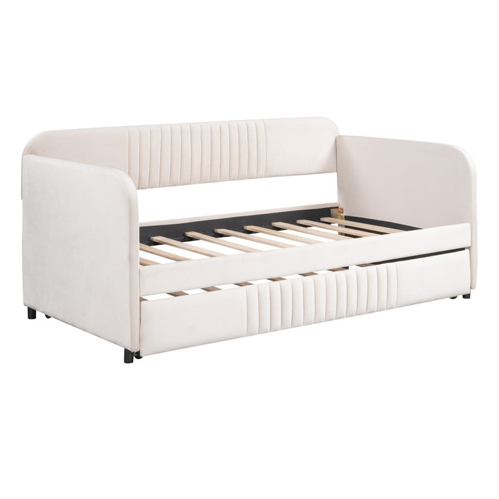 Emeryville Daybed Everly Quinn Color: Beige