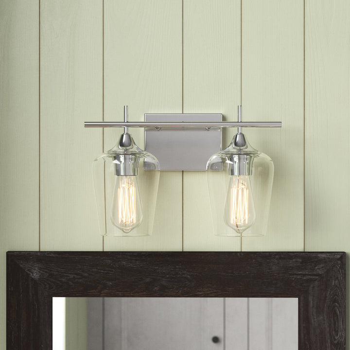 Breena Dimmable Vanity Light Birch Lane™ Finish: Polished Chrome