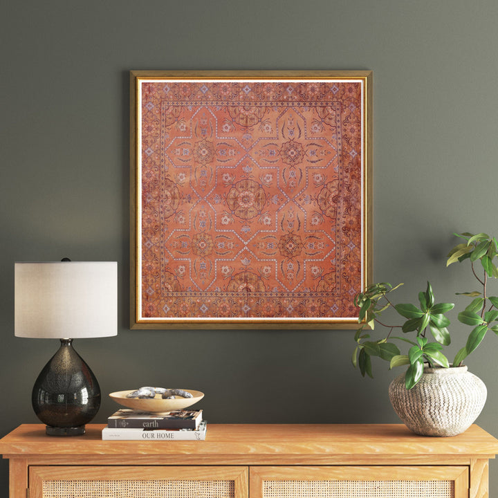 Textile Design Framed Graphic Art Print Joss & Main
