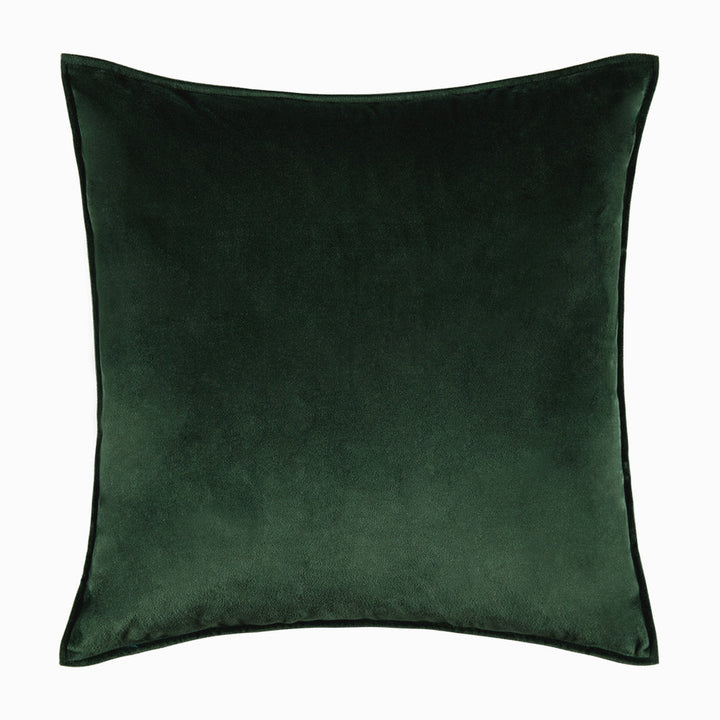 Square Velvet Pillow Cover & Insert WARISI Color: Teal Size: 20" H x 20" W x 5" D