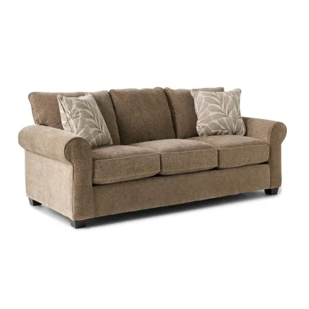 Ardmont 81'' Rolled Arm Sofa with Reversible Cushions Sand & Stable™ Fabric: Pop Sand