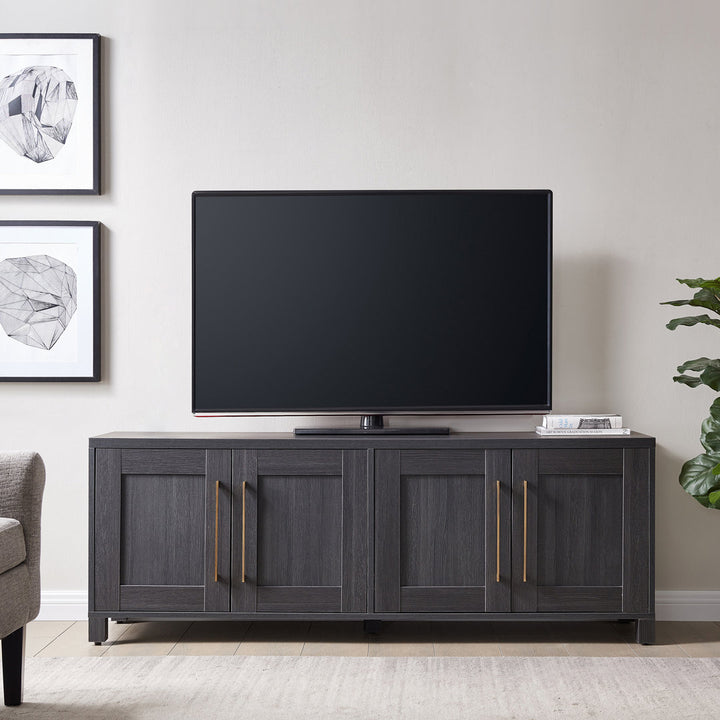 Chabot TV Stand for TVs up to 78" Latitude Run® Color: Charcoal Gray