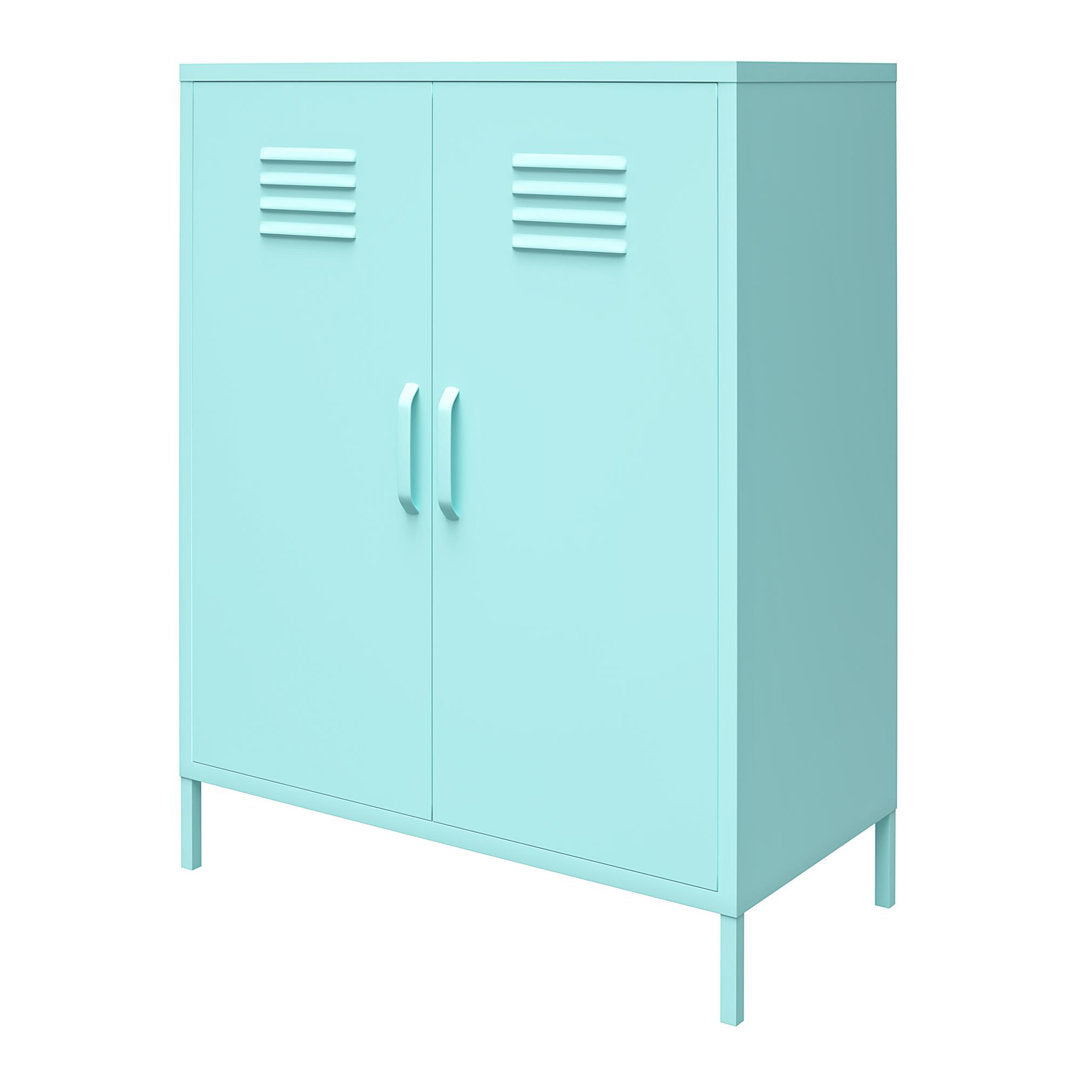 Cache 2 - Door Metal Accent Cabinet Novogratz Color: Mint