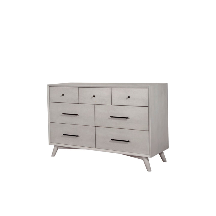Williams 7-Drawer Dresser AllModern Color (Frame/Drawer): Gray