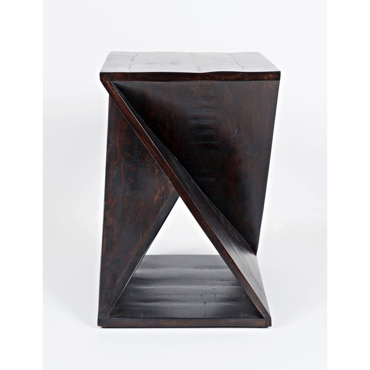 Rivera End Table Joss & Main Color: Espresso