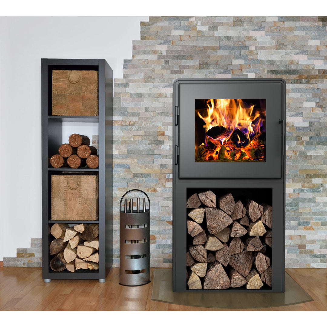 Nova 2500 Sq. Ft. Natural Vent Freestanding Wood Burning Stove MF Fire
